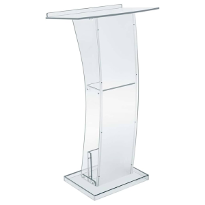 Curve Acrylic Podium