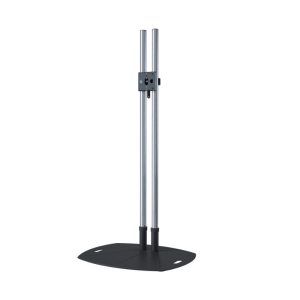Dual Chrome Pole Stands