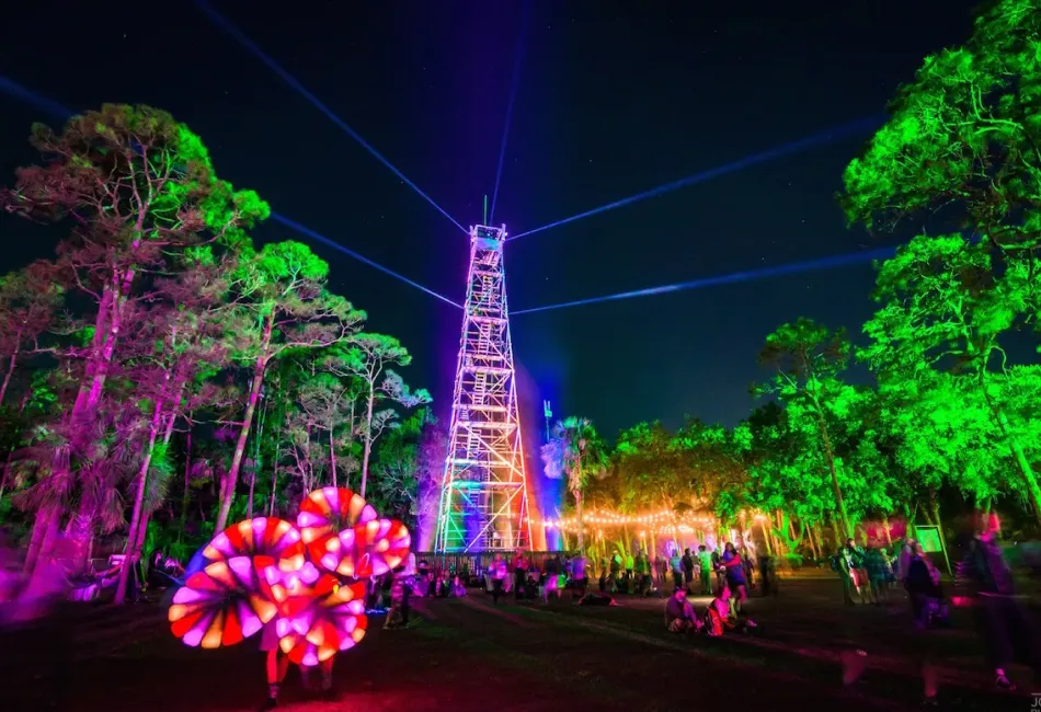 Lighting rig from an